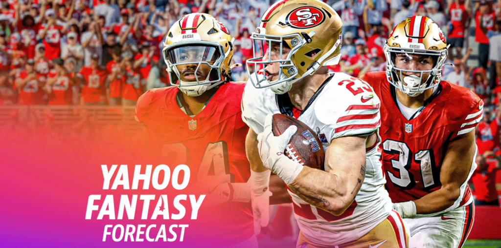 Week 10 preview: CMC's return, Tyrone Tracy's emergence and Jayden Daniels next test | Yahoo Fantasy Forecast