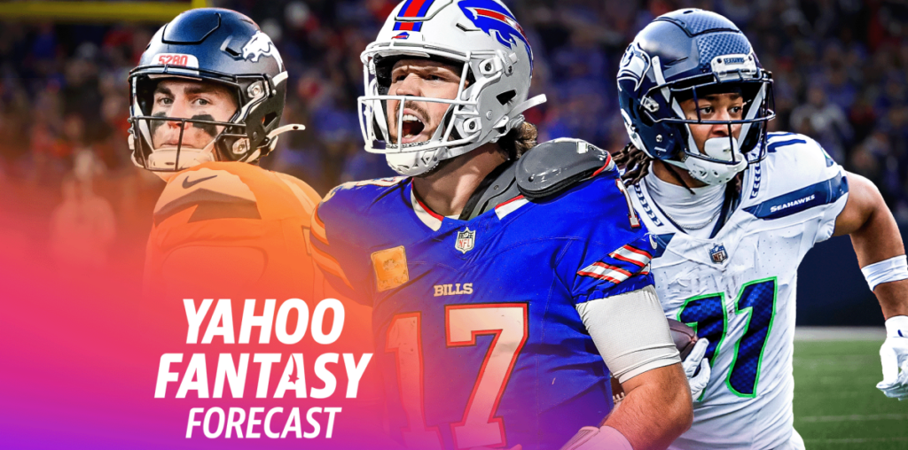 Week 11 recap: Josh Allen's MVP moment and Caleb Williams 'wins' in loss | Yahoo Fantasy Forecast