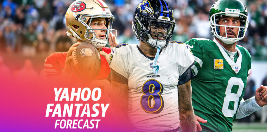 Week 13 preview: 49ers last stand? Rodgers last start? Is Eagles-Ravens a SB preview? | Yahoo Fantasy Forecast