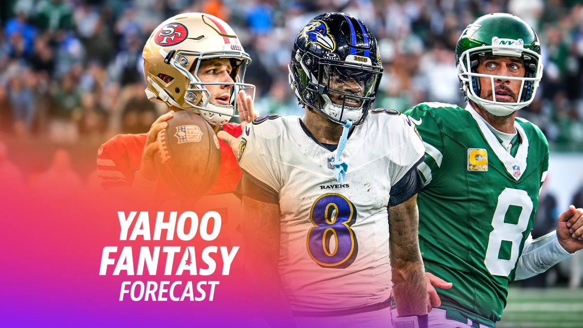 Week 13 preview: 49ers last stand? Rodgers last start? Is Eagles-Ravens a SB preview? | Yahoo Fantasy Forecast