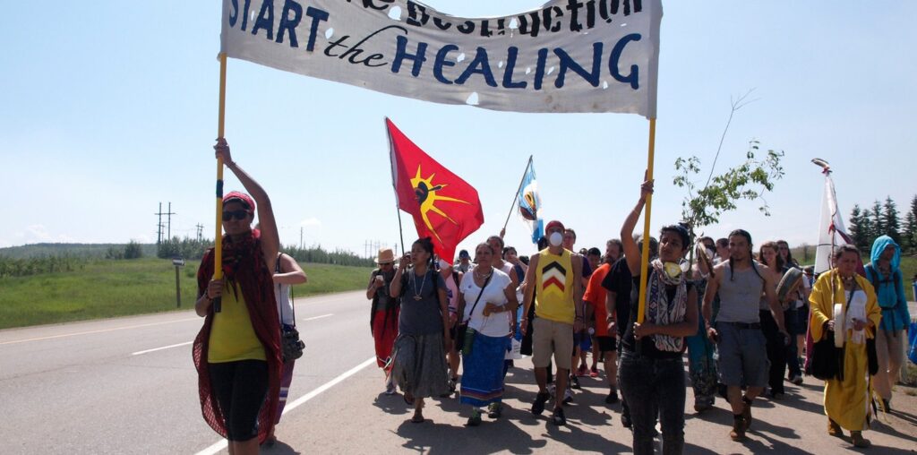 When Indigenous Activists Walk The Land To Honor Their Past And Reshape Their Future