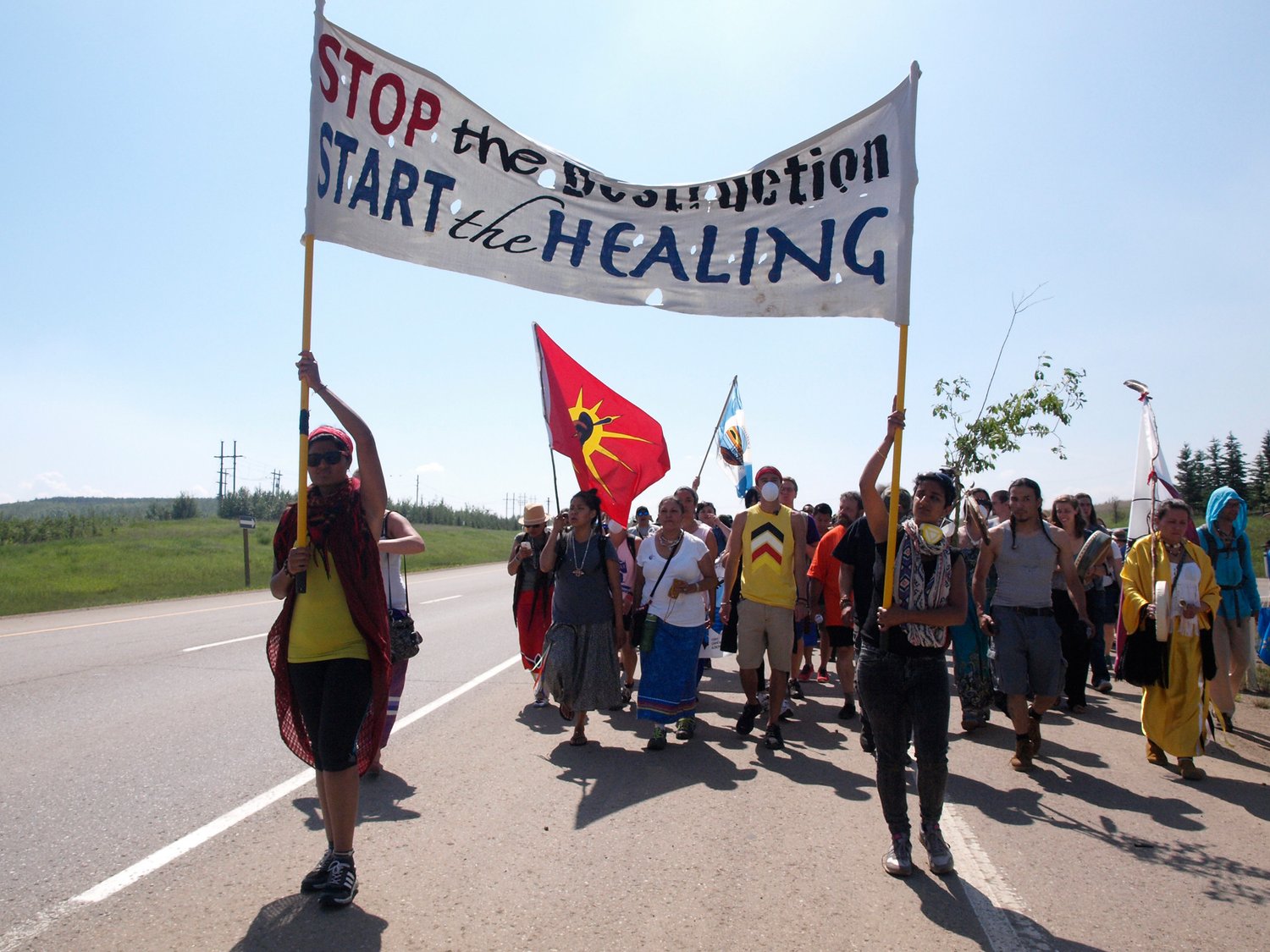 When Indigenous Activists Walk The Land To Honor Their Past And Reshape Their Future