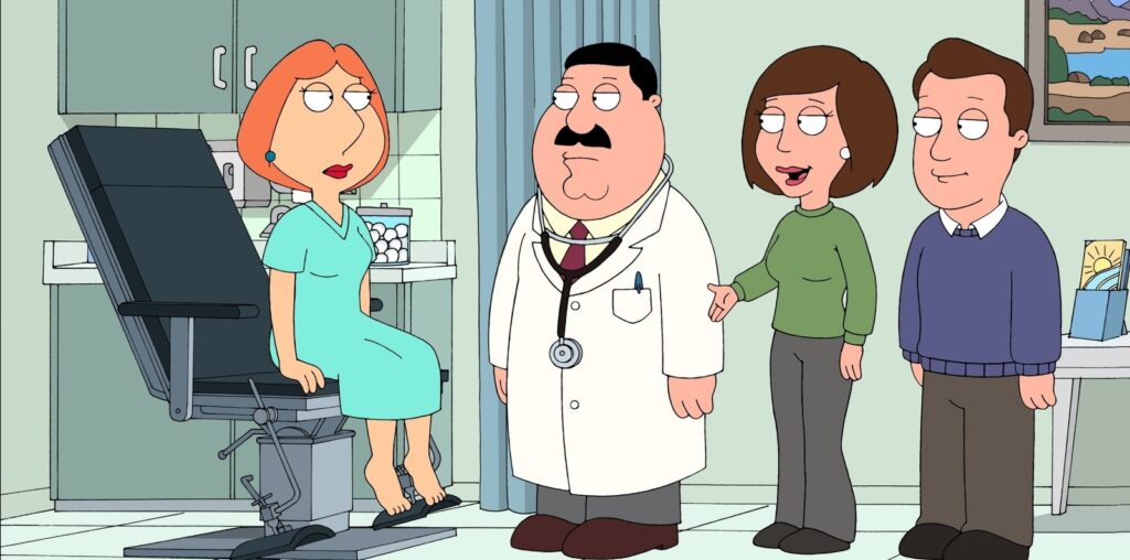 Why The Family Guy Episode 'Partial Terms Of Endearment' Was Banned In America - SlashFilm