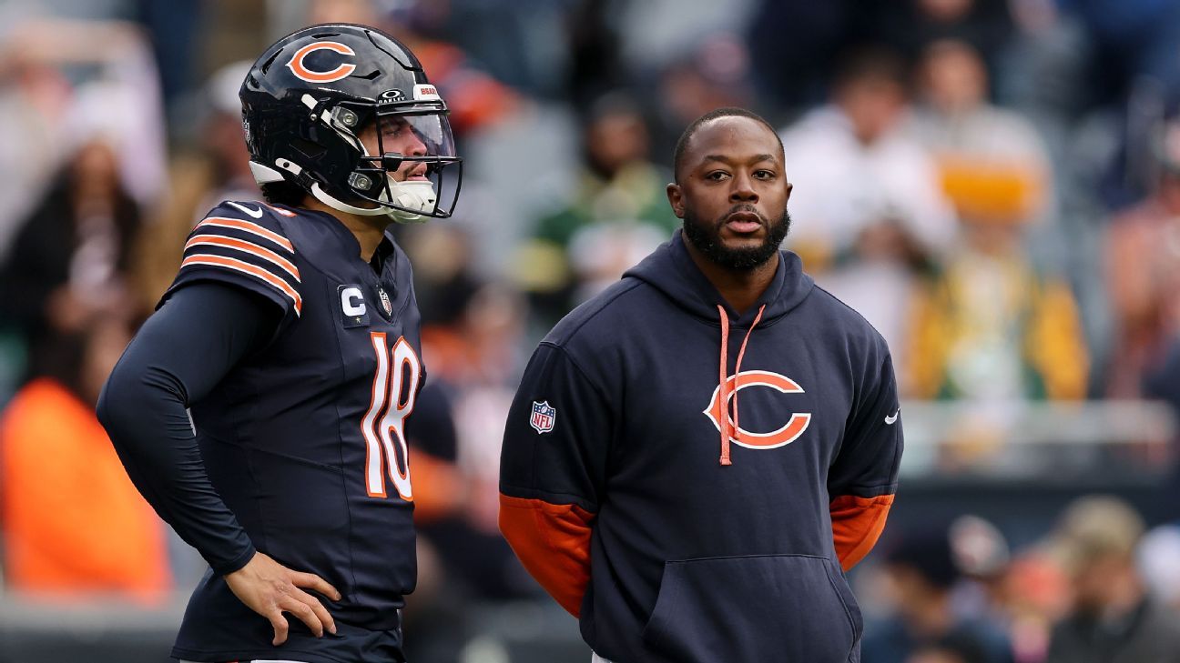 Why changing OCs in-season can be tricky for young QBs like the Bears’ Caleb Williams