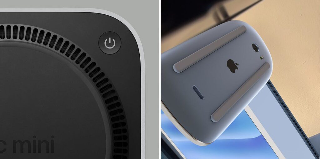 Why is the Mac mini power button on the bottom?