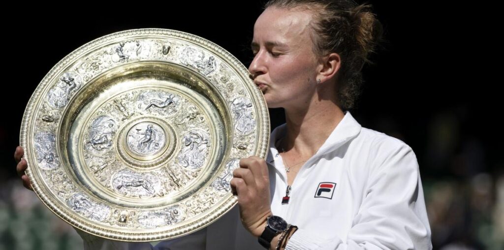 Wimbledon champion Barbora Krejcikova hits back after US journalist mocks her ‘forehead’