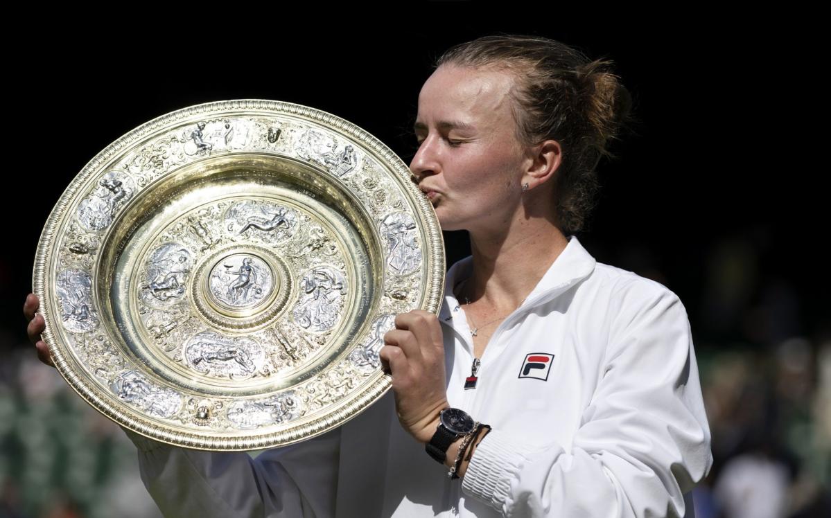 Wimbledon champion Barbora Krejcikova hits back after US journalist mocks her ‘forehead’