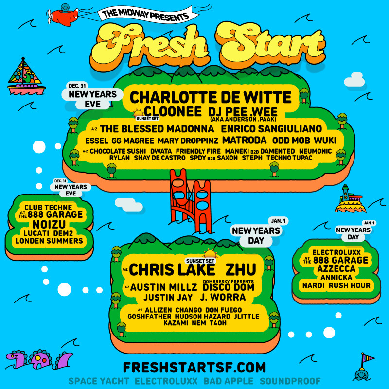 Win 2 VIP Passes to San Francisco's Fresh Start Block Party With Chris Lake, ZHU and More