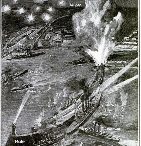 World War 1’s 1918 Zeebrugge Raid by the British — History is Now Magazine, Podcasts, Blog and Books | Modern International and American history