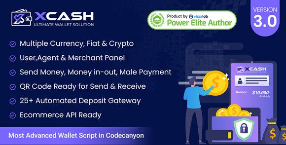 Xcash v3.0 Nulled – Ultimate Wallet Solution PHP Script