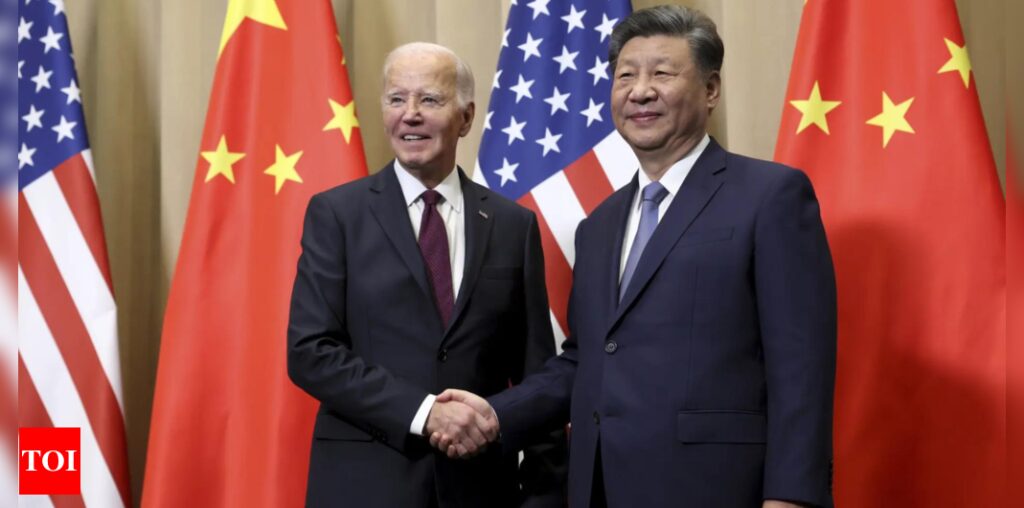 Xi Jinping signals cooperation with Donald Trump in his final meeting with US President Biden - Times of India