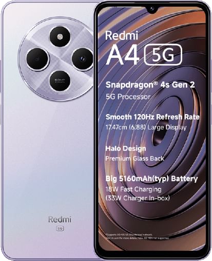 Xiaomi Redmi A4 5G (4GB RAM + 128GB)