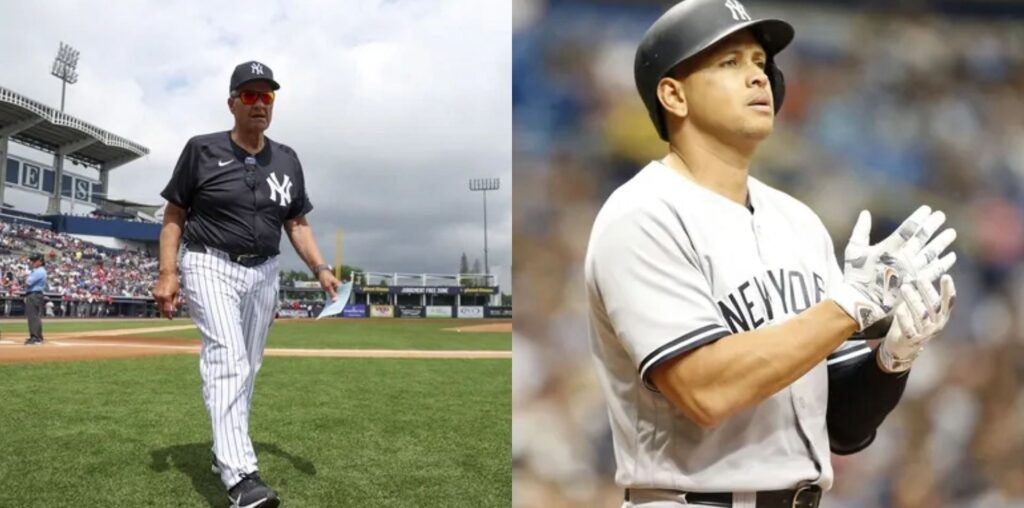 Former New York Yankees Manager Joe Torre &amp; Slugger Alex Rodriguez