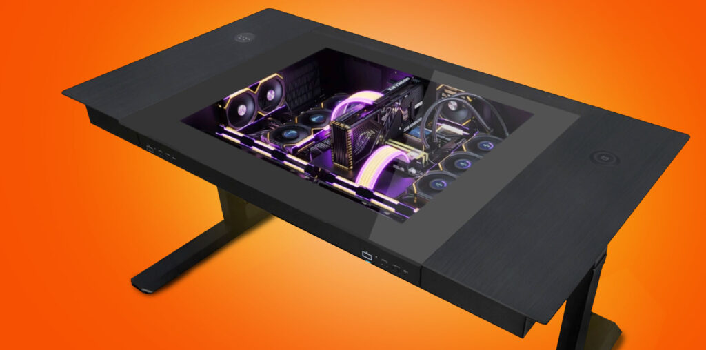 You can build two entire gaming PCs inside this stunning new desk from Lian Li