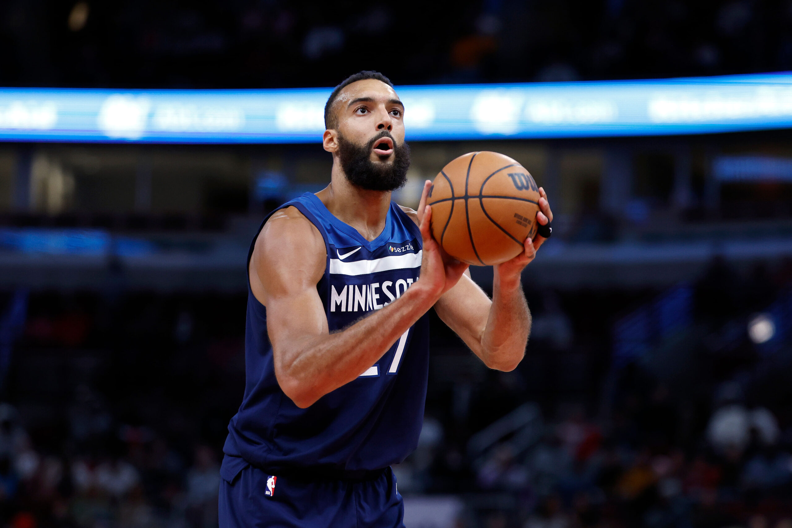 “You just ruined Halloween”-  NBA fans react to Rudy Gobert’s wolf mask outfit ahead of Timberwolves vs Mavericks showdown