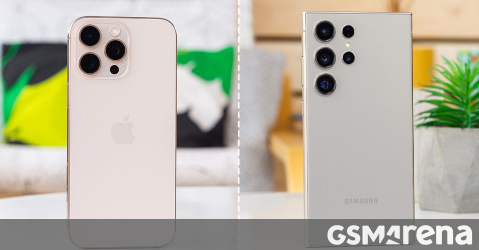 iPhone 16 Pro Max vs. Galaxy S24 Ultra