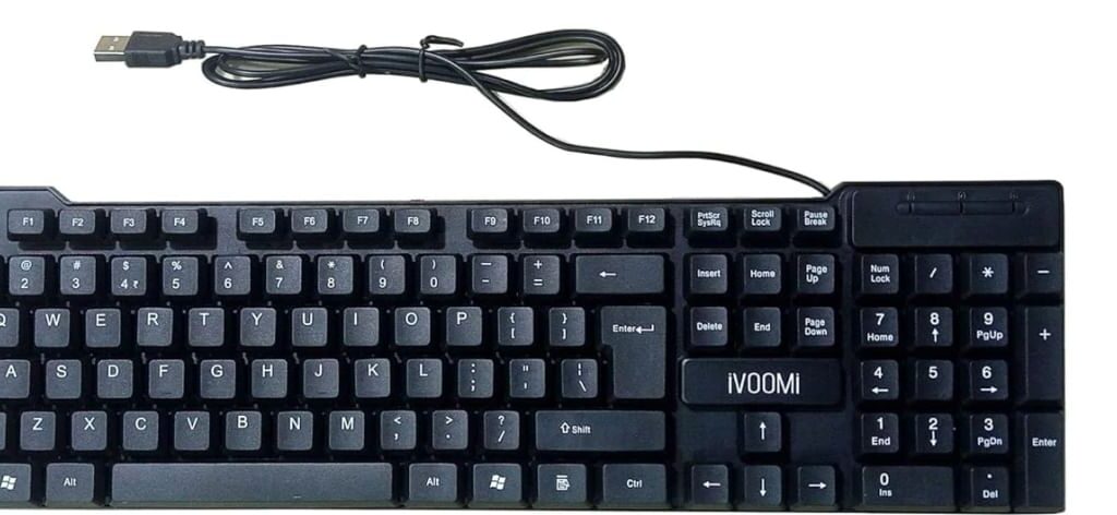 iVoomi Quest WRK104 Wired Keyboard