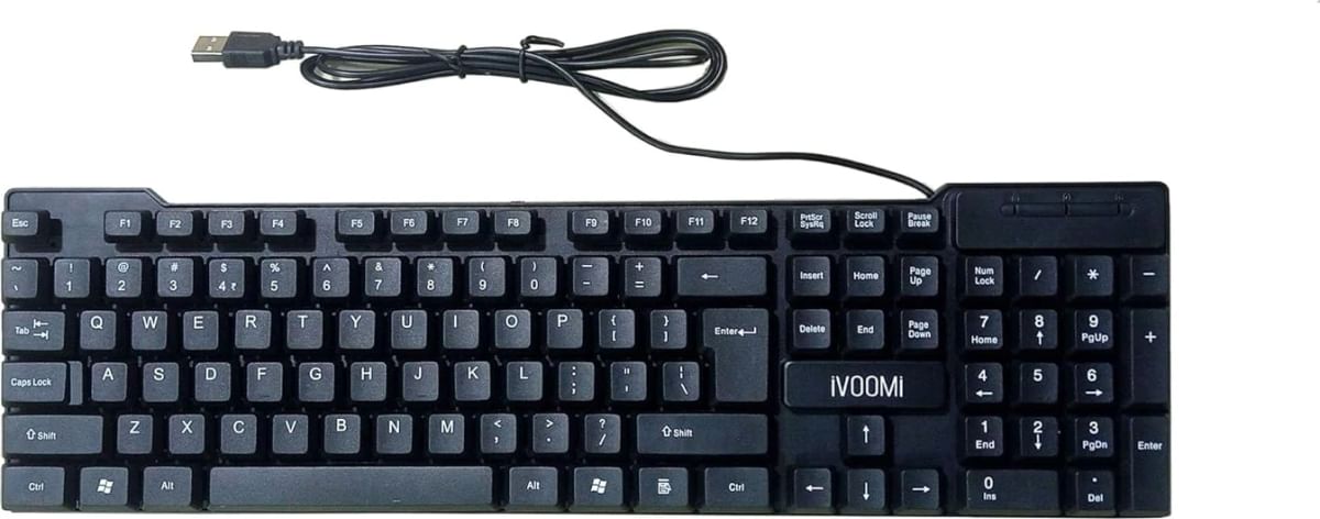 iVoomi Quest WRK104 Wired Keyboard