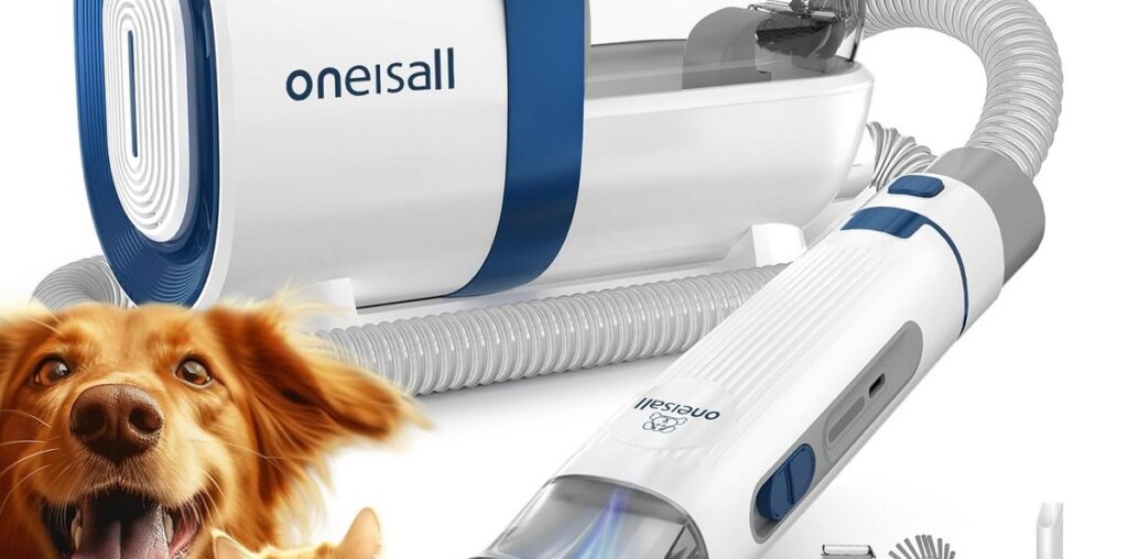 oneisall Dog Hair Vacuum & Dog Grooming Kit makes pet maintenance a breeze - Phandroid