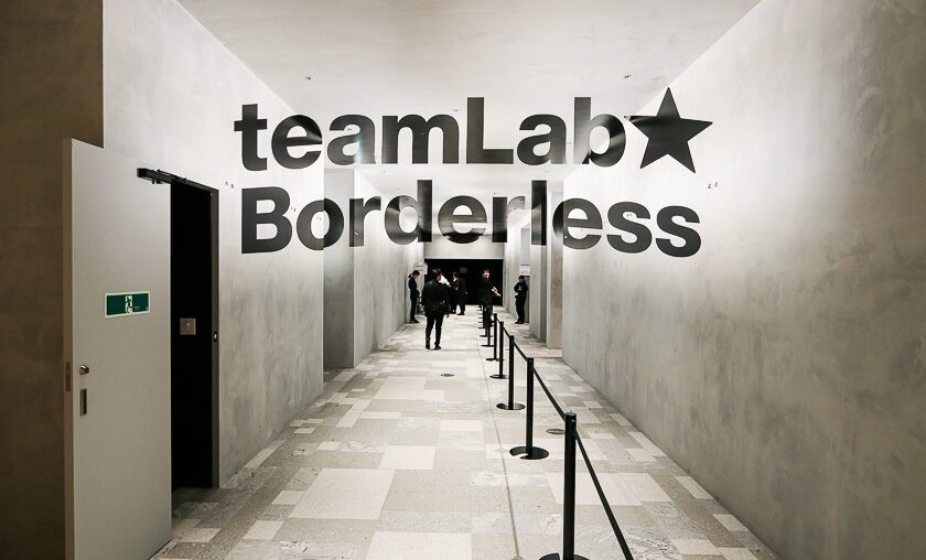 teamLab Borderless newly opened in central Tokyo