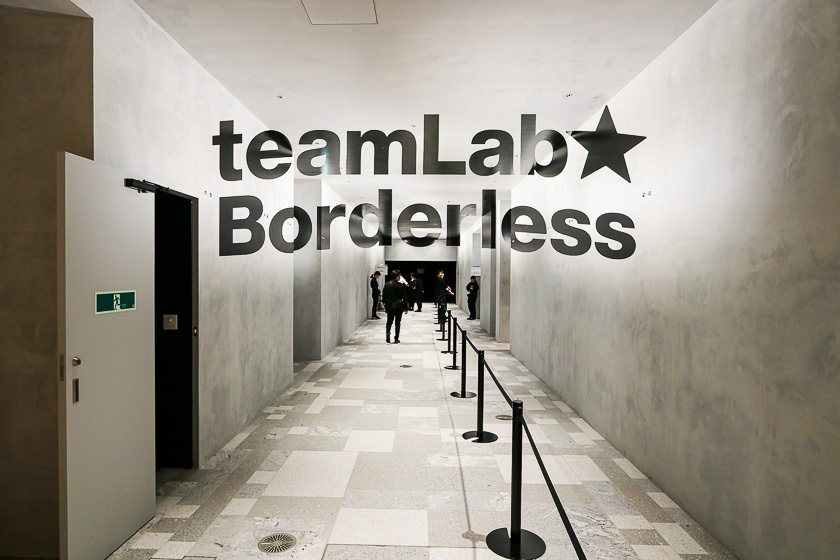 teamLab Borderless newly opened in central Tokyo