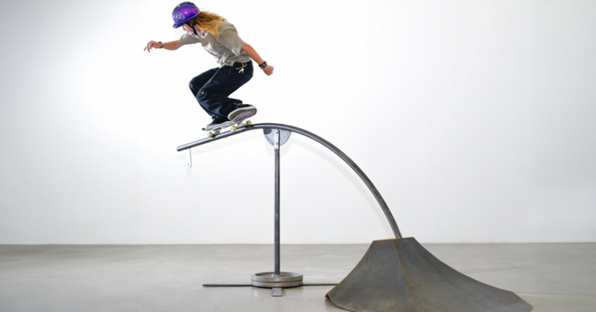 zenga bros’ lamps, desks, and camper vans spontaneously turn into skateboard ramps