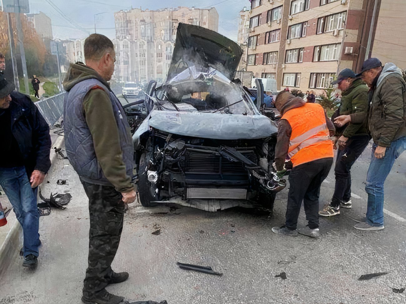 Во временно оккупированном Севастополе взорвали автомобиль с капитаном Черноморского флота