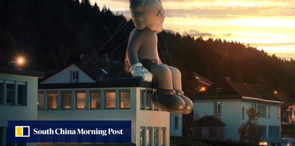 ‘Creating a bigger pie’: Hong Kong studio takes Kaws’ Companion on Swiss holiday