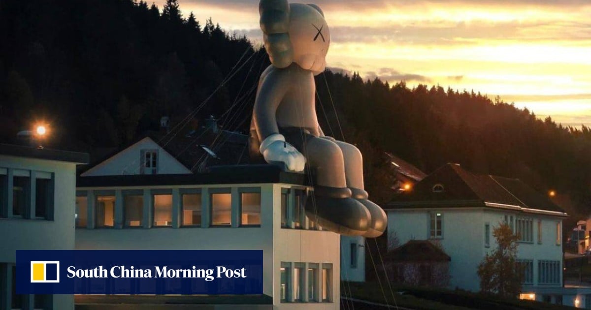 ‘Creating a bigger pie’: Hong Kong studio takes Kaws’ Companion on Swiss holiday