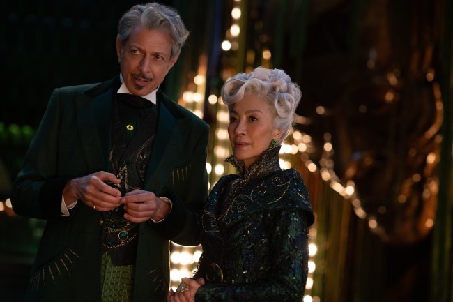 ‘Wicked’ Stars Michelle Yeoh and Jeff Goldblum Talk Exploring the Massive Musical Genre