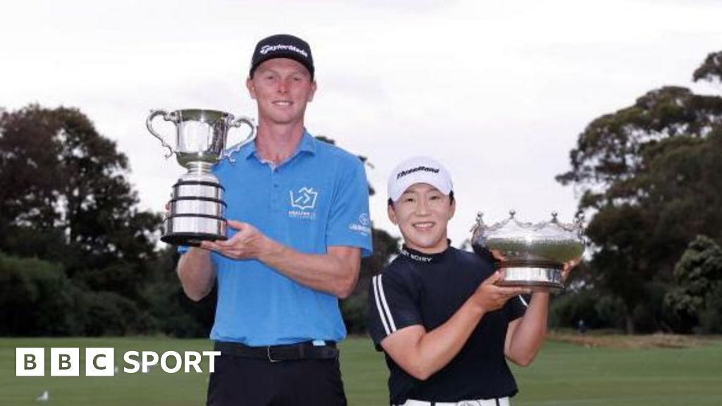 Australian Open: Ryggs Johnston and Shin Ji-yai win men’s and women’s titles